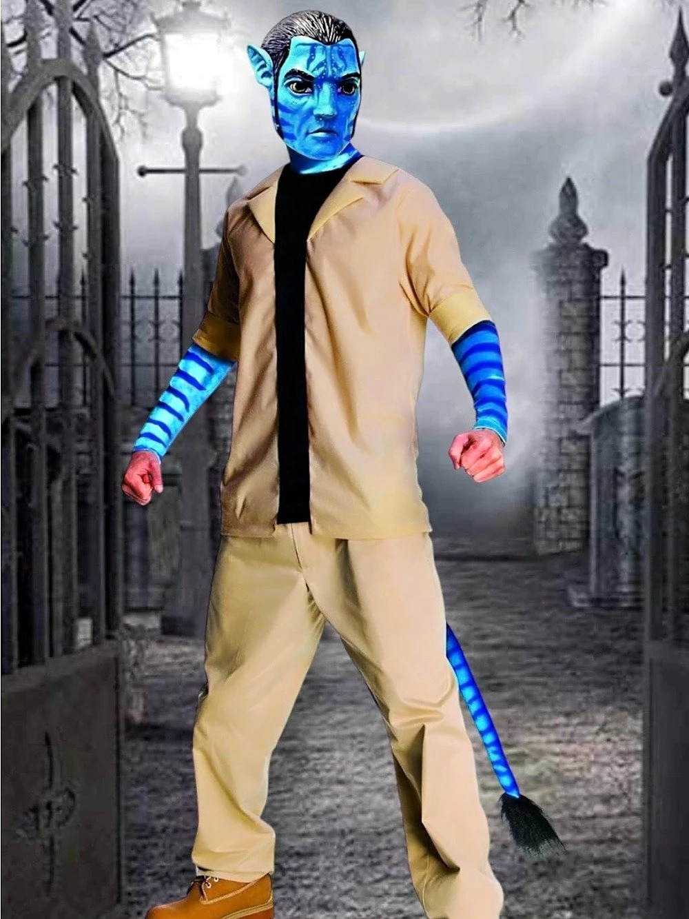 Avatar Deluxe Jake Sully Child Halloween Costume Boys Medium